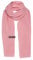 Knit Facory - Liv Schal - Fein Gewebter Damen Schal - Luftiger Musselinschal - Für Frühling und Sommer - 100% Bio-Baumwolle - Rosa