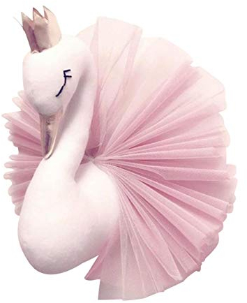 3D Schwan Tiere Kopf Wanddekorationen Kinderzimmer Deko Mädchen Für Kinderzimmer Kinderzimmer Dekoration Mädchen Geschenk Zimmer Schlafzimmer Spielzimmer