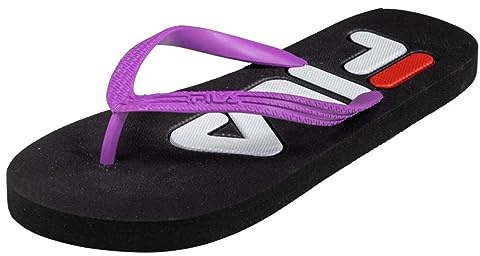 FILA Damen Troy Slipper wmn Flipflop, Black Chive Blossom, 36 EU