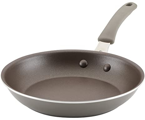 Rachael Ray Cook + Create Nonstick Frying Pan/Skillet, 10 Inch, Gray