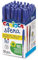 Carioca Bolígrafo Gel Sfera Azul | Caja de 50 Bolígrafos Azules | Fabricados con 90% de Plástico Reciclado | Escritura Super Deslizante | Punta Ø 1 mm | 50 piezas