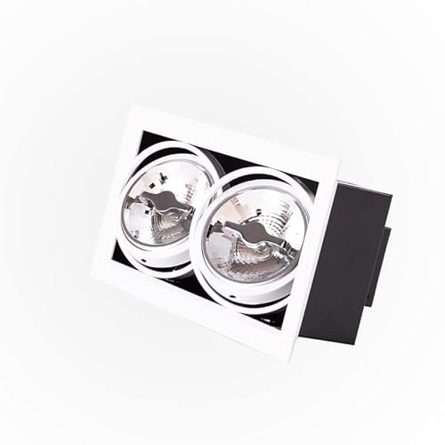 Cardan LED Downlight Strahler 24W 2.400Lm 6000ºK CREE RA►90 40.000H [JW-CAR-LED-2x12W-CW] | Greenice
