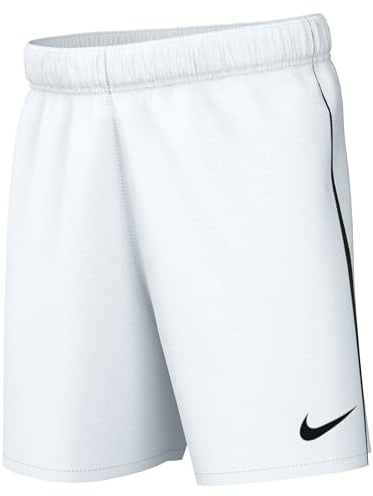 NIKE DR0968-100 Y NK DF LGE Knit III Short K Shorts Unisex White/Black/Black Size L