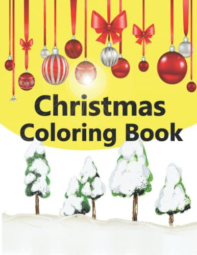 Cute Christmas Activity Book for Kids Ages 4-6: 50+ Super Cute,Color by Number, Hidden Picture: 8.5x11 inche 100 page