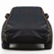 Auto Abdeckung für Mini Cooper S, Autogarage Abdeckung Auto Vollgarage Winter Wasserdicht Autoabdeckungen Auto Abdeckplane Wasserdicht(Schwarz)