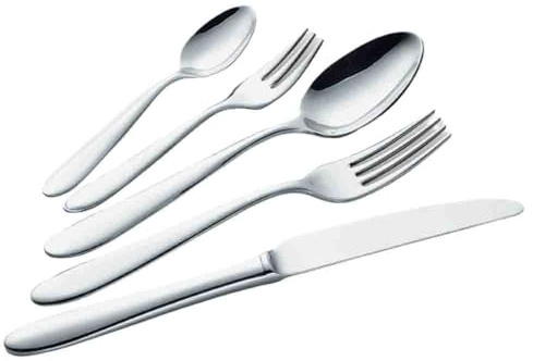 PINTINOX Besteck-Set Ritz Tafelbesteck Servierbesteck 30 tlg., Hochwertiger Edelstahl, klassisch elegante Form, Für 6 Personen