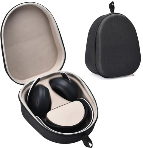 Buziba Custodia rigida per Sony Playstation Pulse Elite Wireless Headset EVA Custodia protettiva portatile da viaggio per cuffie PS5 Pulse Elite (nero)