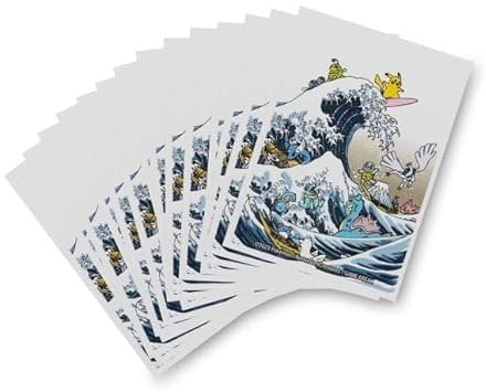 Pokémon Center: Pokémon TCG: Great Wave Pikachu & Friends Card Sleeves (65 Sleeves)