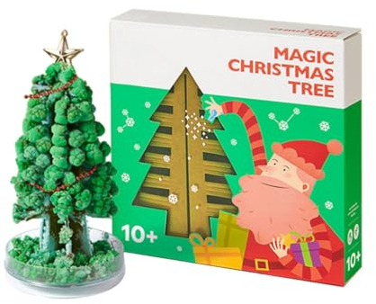 Magisch wachsender Weihnachtsbaum Erleben Sie den faszinierenden Kristallwachstumsprozess