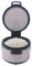 Chauffe-riz 19 l - Isolation efficace - Avec cuillère à riz - Pot intérieur antiadhésif - Double réglage de la température - Économie d'énergie - Maintien au chaud - 100 W 220 V