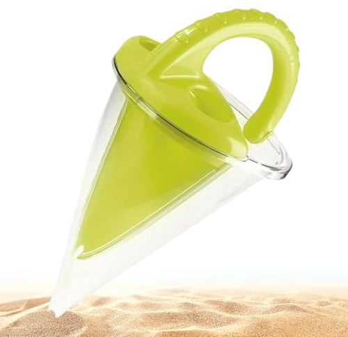 Misaakoeq Jouet De Plage avec Entonnoir, Jeu De Sable avec Entonnoir, Jeu De Mélange De Sable Et d'eau, Entonnoir De Plage pour Une Création Spectaculaire, Kit De Construction pour enfantss