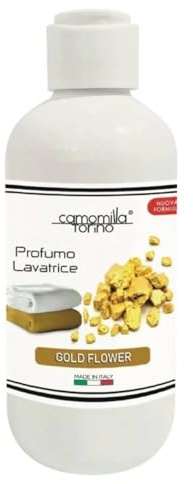 Camomilla Torino Profumo Concentrato Per Lavatrice Varie Fragranze 250 Ml (1 Unità, Gold Flower)