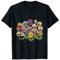 Stiefmütterchen Blumen Stiefmütterchen Liebhaber Gärtner Floral Frauen T-Shirt