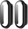 MGUEIAO [2 Pack Cover Compatibile con Xiaomi Smart Band 10,Custodia Rigida con Vetro Temperato,Protezione Totale Ultra Sottile HD Clear Pellicola Protettiva-Nero