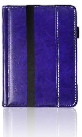 Spot applicable to Sony PRS-700 7“ e-book leather case Sony PRS-700 7 flip cover type magnetic suction protection case (dark blue)