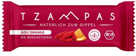 Tzampas Energieriegel, Goji Orange, Die Beschützerin, 40g