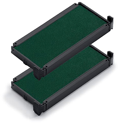 Trodat Ersatzkissen 6/4913 für Printy 4913, 4913 Typo und 4953 – Stempelfarbe grün, 2er-Pack