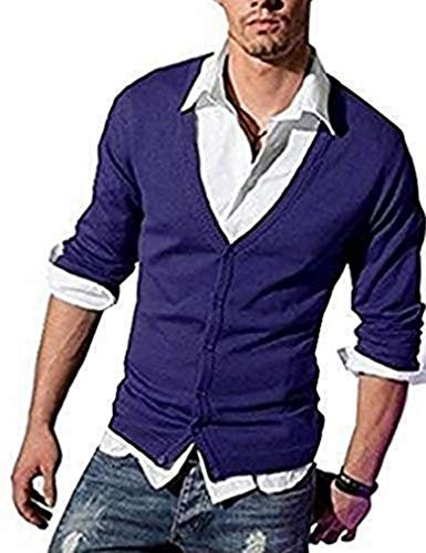 John Devin - Cardigan - Uomo viola viola