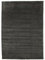 RugVista, Handloom Fringes, Teppich, Mittelflor, 300 x 400 cm, Rechteckiger, Wolle, Flur, Schlafzimmer, Küche, Wohnzimmer, Schwarz/Grau, Grau