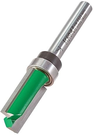 Trend CraftPro Geführter Profilfräser, 1/4 Zoll Schaft, 12,7 mm Schnittdurchmesser und 25 mm Schnittlänge, Hartmetallbestückt, C121X1/4TC