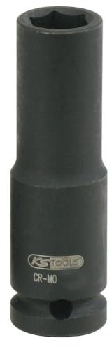 KS TOOLS 515.1112 Douille Longue À Chocs 6 Pans 1/2'', 12 Mm