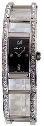 SWAROVSKI Uhr mit Schweizer Quarzuhrwerk Woman silberfarben 25 mm
