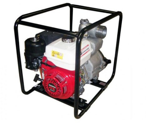Bomba de agua DaiShin SWT-80HX-3, 1300 litros por minuto, motor Honda GX240