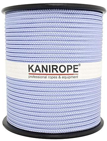 Kanirope® PP Seil Polypropylenseil MULTIBRAID 5mm 100m Farbe Lavendel (0482) 16x geflochten