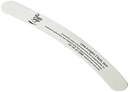 Peggy Sage Washable 2-Way Banana Nail File White 100/180
