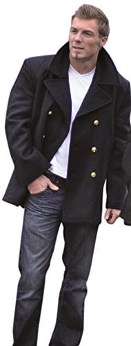 Mil-Tec - Veste Caban BW Marine Laine Avec Boutons Dorés Mil-Tec M - STURM - Bleu Foncé