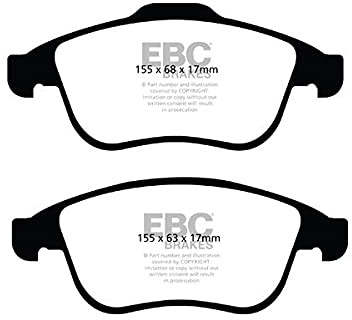 EBC Brakes DP22024 Greenstuff Bremsbeläge