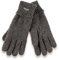 capsforfriends H-COM-1 gestrickte Thinsulate Handschuhe mit Fleecefutter - Fingerhandschuhe für Damen und Herren L XL grau