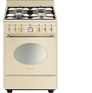 Smeg CO68GMPD9 cucina Piano cottura Crema Gas A