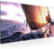 Runa Art Wandbild Wasser Boot 1 Teilig 100 x 40 cm Modern Bild auf Vlies Leinwand Landschaft Wohnzimmer Schlafzimmer Violett Lila 600912a