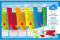 Djeco DJ08860 Fingerfarbe in 6 Farben, Multicolour, 75 ml (6er Pack)