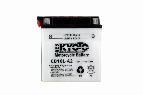 KYOTO Batterie Moto Yb10l-a2 L 136mm W 91mm H 146mm 12v 11ah Acide 0,78l