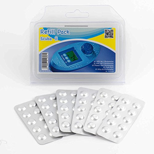 Refill Pack für PoolScan oder Scuba II® - Kombipack mit 60 Tabletten