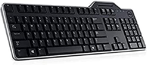 Dell KB-813, Wired, Smartcard Reader USB Keyboard, German (QWERTZ), schwarz