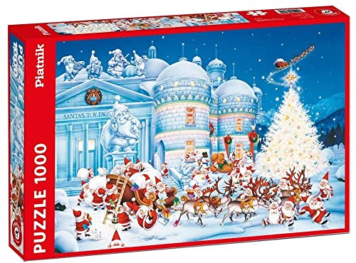 Piatnik 5622 Christmas Toy Factory Puzzle (1000-Piece)