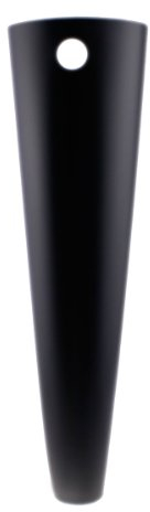 TelMo 5 Paar Deko Schaftformer Stiefelspanner schwarz ca. 35cm