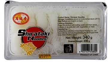 340g City Aroma Shirataki Nudeln [Abtropfgewicht: 200g) Konjak China