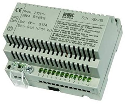Alimentatore citofonico urmet 786-15 per impianti intercomunicanti