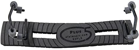 Efel Plus Schulterstütze Violine 4/4-3/4, mit verlängerter Auflagefläche, Schaumgummiauflage schwarz