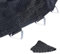 Magic Circle Pro Trampolin Sprungtuch Sprungmatte für Gartentrampolin Ø 380 cm 80 Ösen Federn 17,5-18 cm Ersatzteile für Trampolin 12,5ft