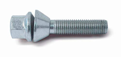 H&R Bullone ruota conica con rondella mobile M12x1.50 - Lunghezza 46mm (pe. compatibile con Renault, Saab)