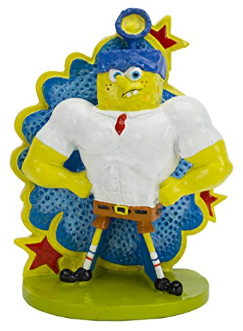 Penn Plax SBR57 Super Spongebob, 8.9 cm