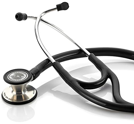 ADC Adscope 601 - Konvertibles Kardiologie-Stethoskop - Schwarz