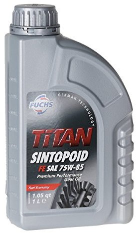 1L 1 Liter FUCHS TITAN SINTOPOID FE SAE 75W-85 Achsöl Achsgetriebeöl API GL-5