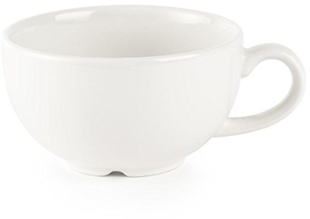 Churchill Super vitrificada P882 Plain Ware taza de café, blanco (Pack de 24)