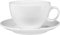 Seltmann Weiden VIP Weiss Uni Milchkaffeetasse 0,37 l mit Untertasse 1164